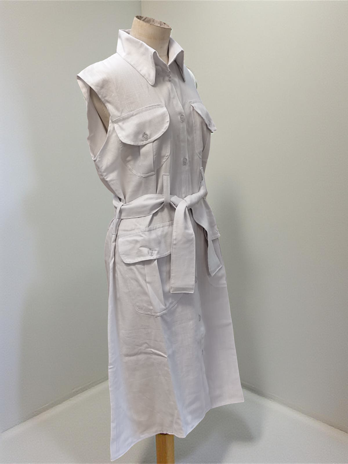 LINEN DRESS